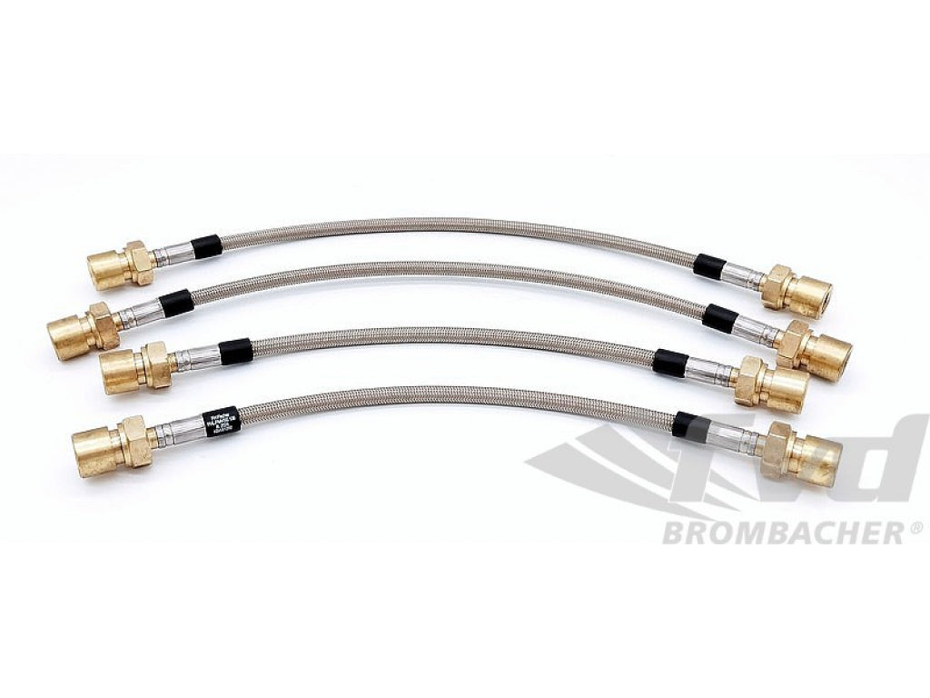 Stainless Brake Lines - 914 (4cyl - 70-76)