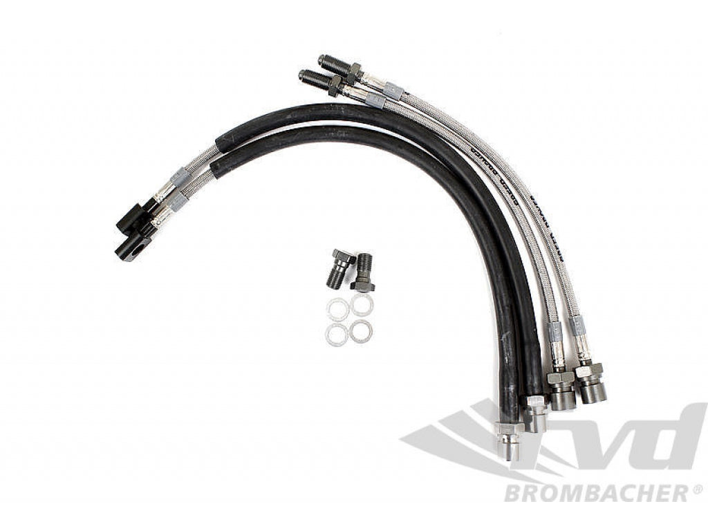 Stainless Brake Lines - 928S/S4/GT/CS/GTS