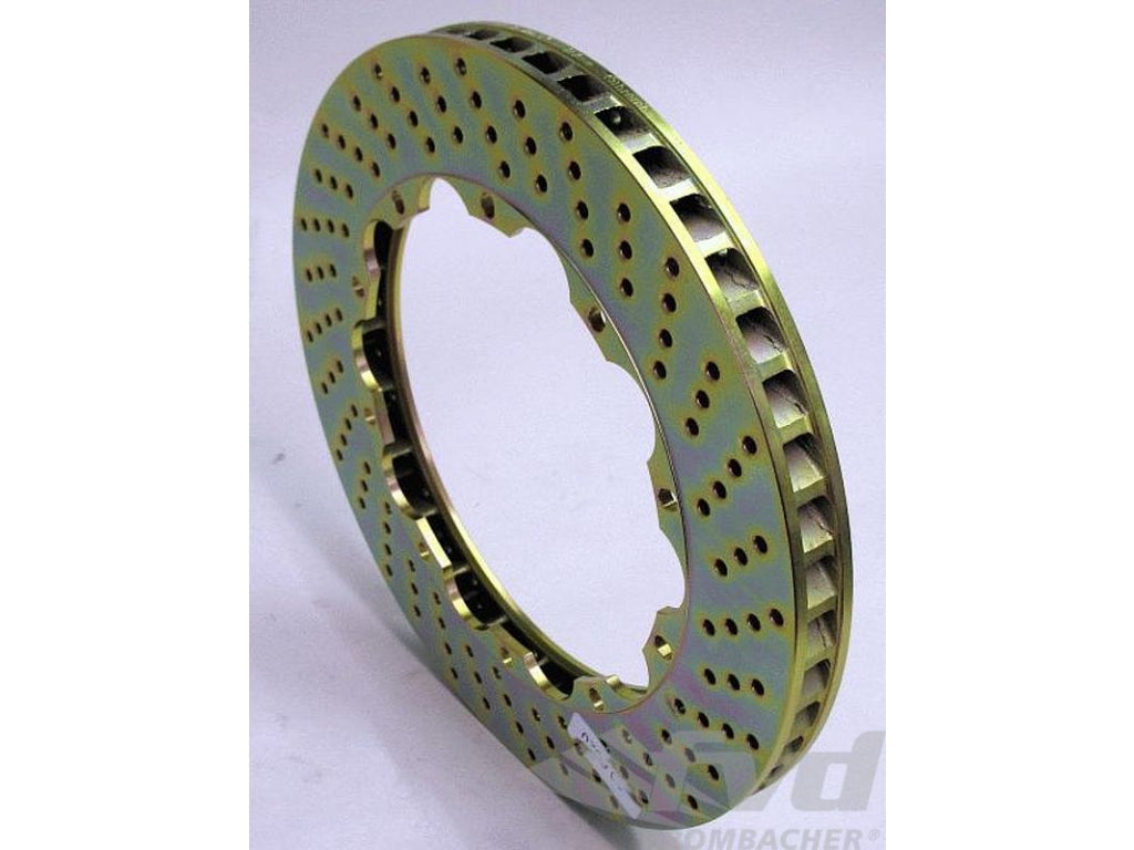 Brake Disc - LEFT - BREMBO - DRILLED - 345 x 28mm