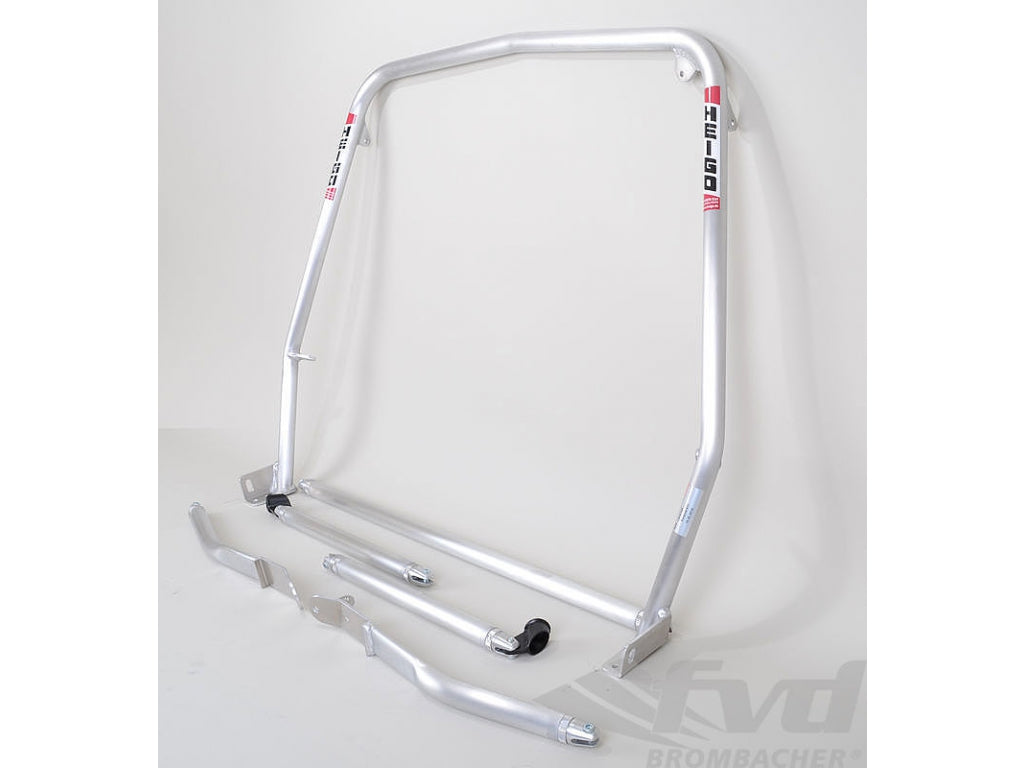 Roll Bar 911 / 930 - Aluminum - Coupe - Without Sunroof - Bolt-in - Diagonal and Tunnel Support