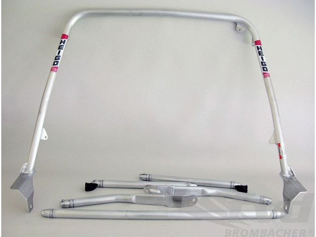 Roll Bar 964 - Aluminum - Coupe - Sunroof - Bolt-in - Diagonal and Tunnel Support