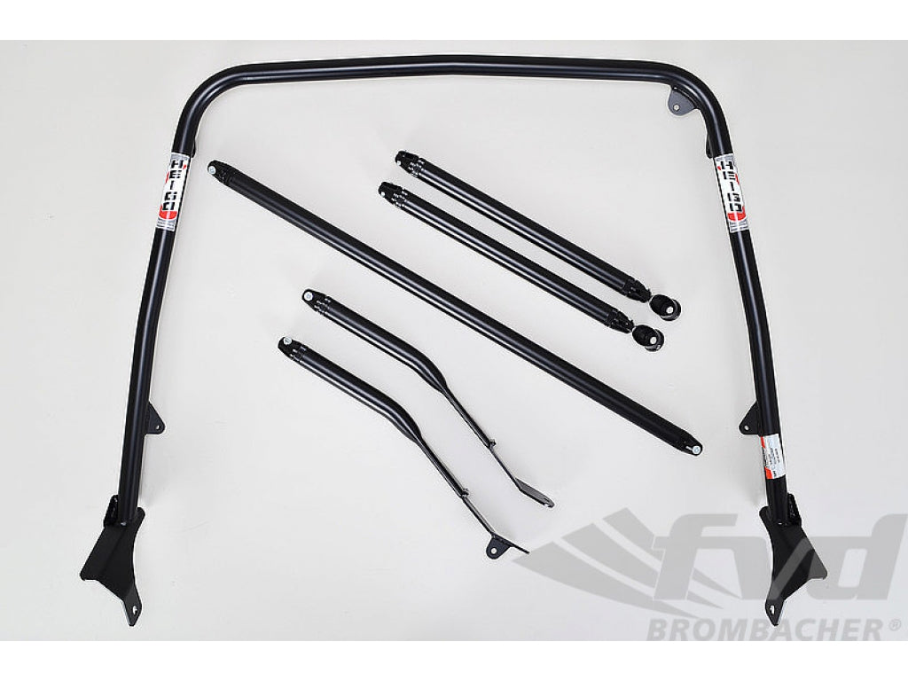 Roll Bar 964 - Steel - Coupe - Without Sunroof - Bolt-in - Diagonal and Tunnel Support