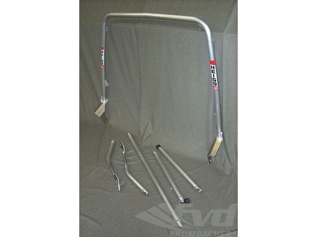 Roll Bar 993 - Aluminum - Coupe - Sunroof - Bolt-in - Diagonal and Tunnel Support