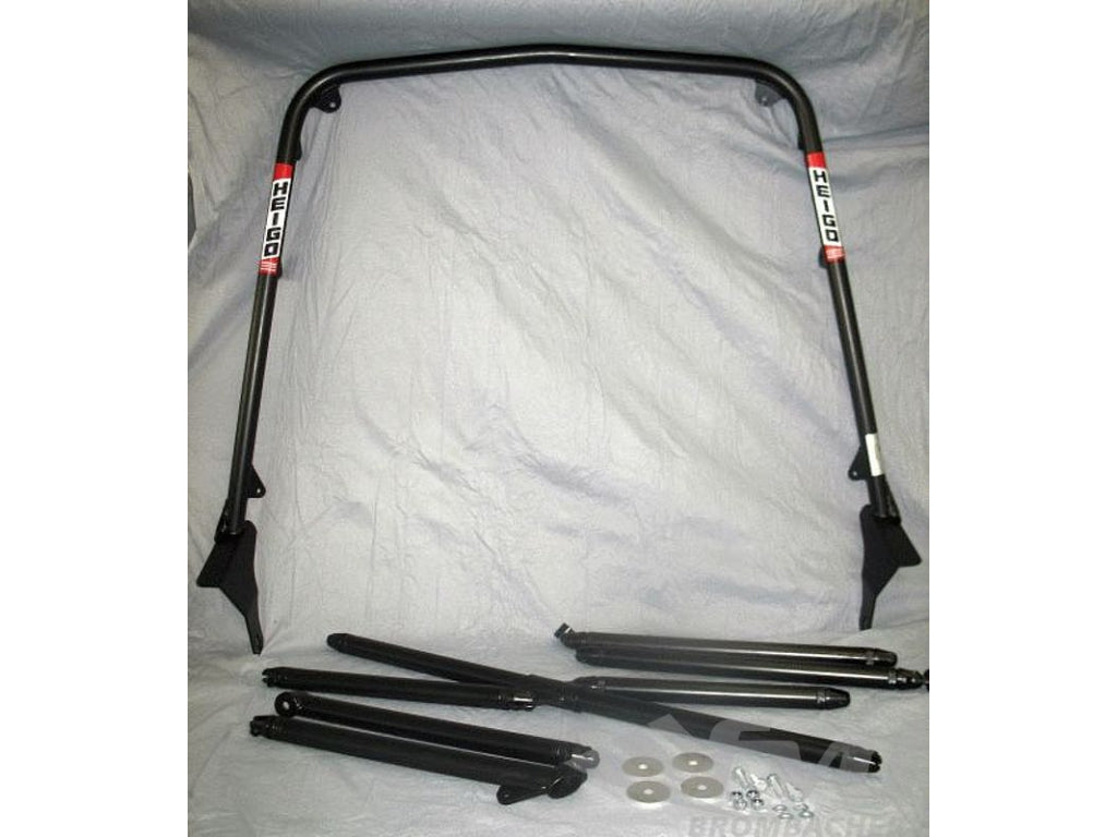 Roll Bar 993 - Steel - Rennsport Coupe - Without Sunroof - Bolt-in - X Diagonal and Tunnel Support