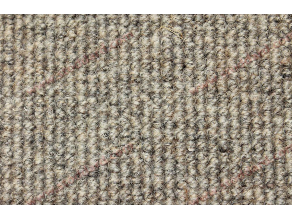 German Square Weave Carpet Set, Grey.