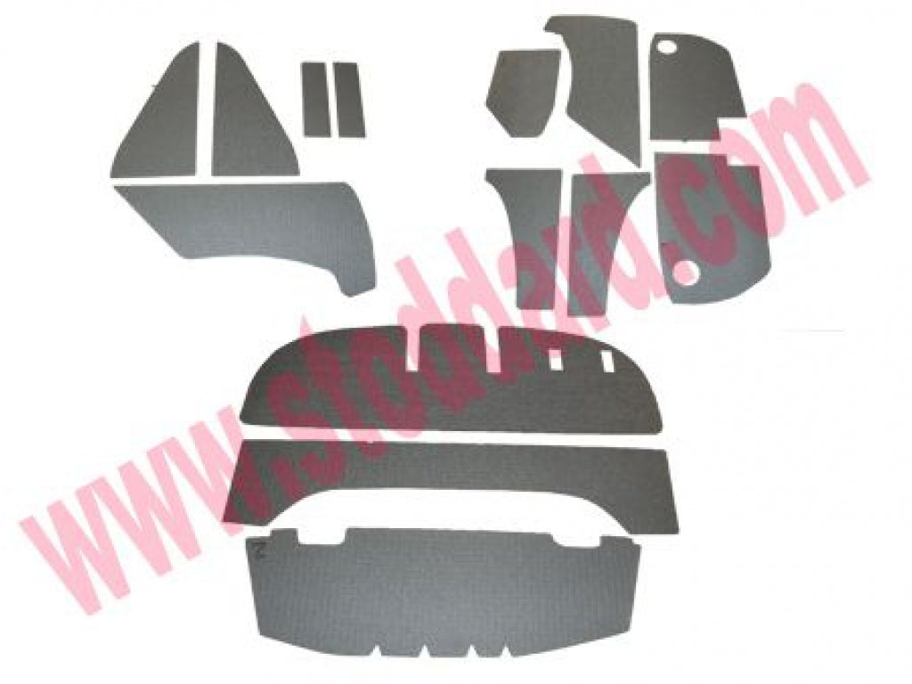 Engine Compartment Sound Insulation Kit for 356A T2 and 356B T5 Coupe Models Replaces 64455198102