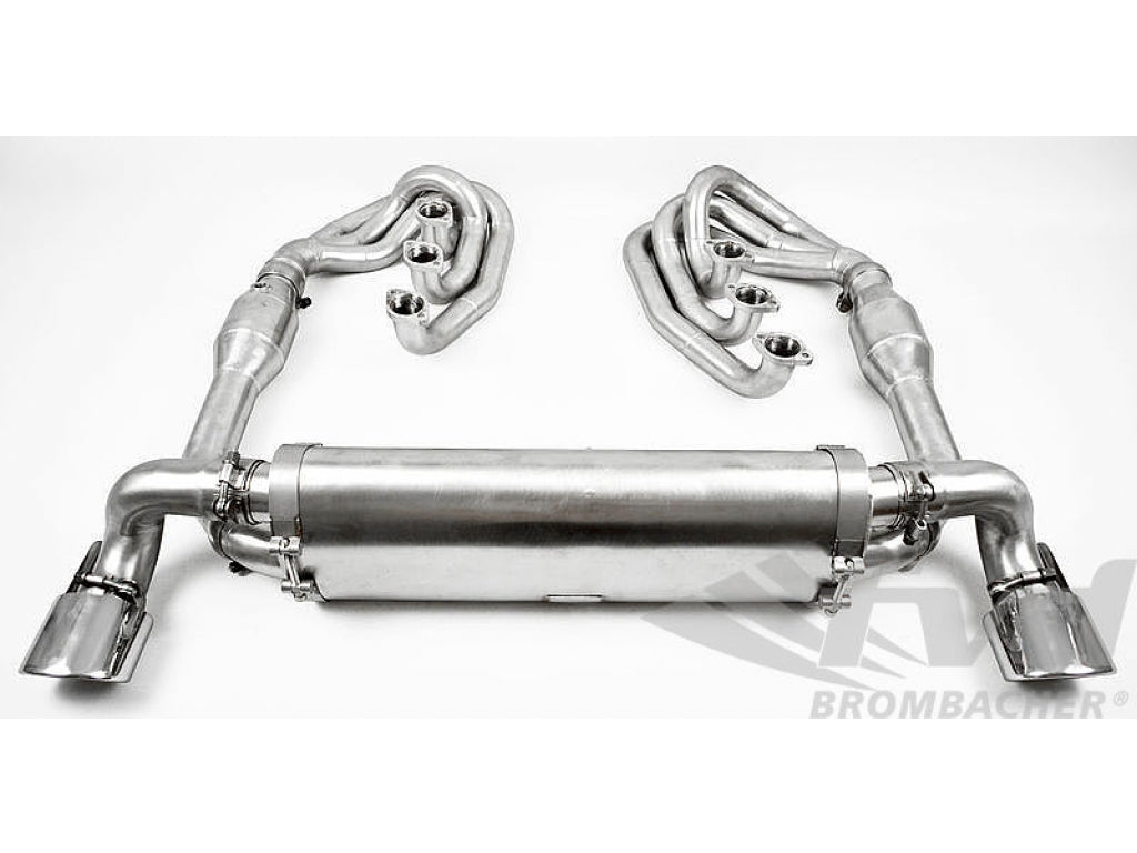 Exhaust System 964 - RACE - Catalytic Bypass - Dual Outlet - Without Heat