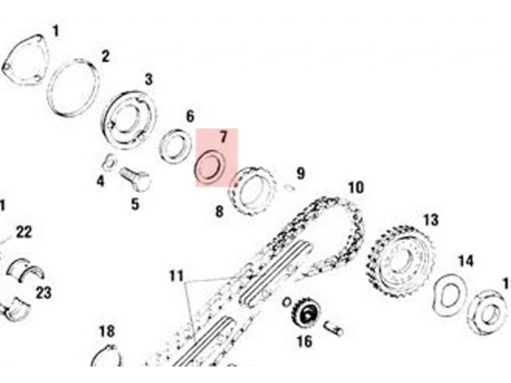 Camshaft and Alternator Pulley Drive Shim