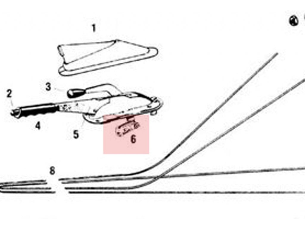 Hand Throttle Rod Link.