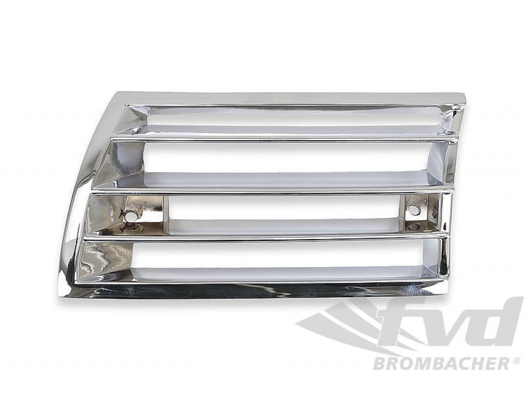 Grill front left chrome 69-72