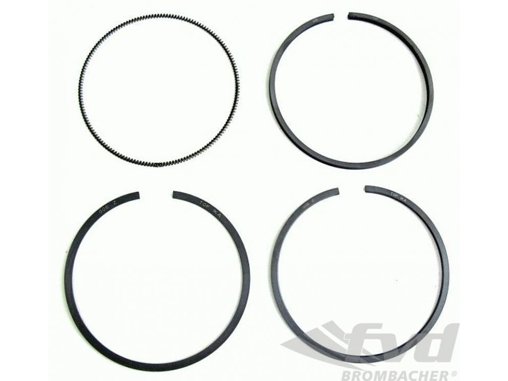 Piston Ring Kit 911 1974-77 - 2.7 L - 150-175 HP - Mahle Nikasil - 90 x 1.5 x 1.75 x 4 mm