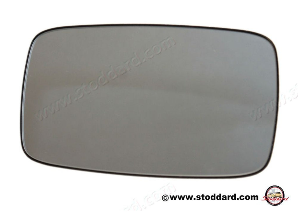 Mirror Glass (Flat) for Driver's side exterior mirror.