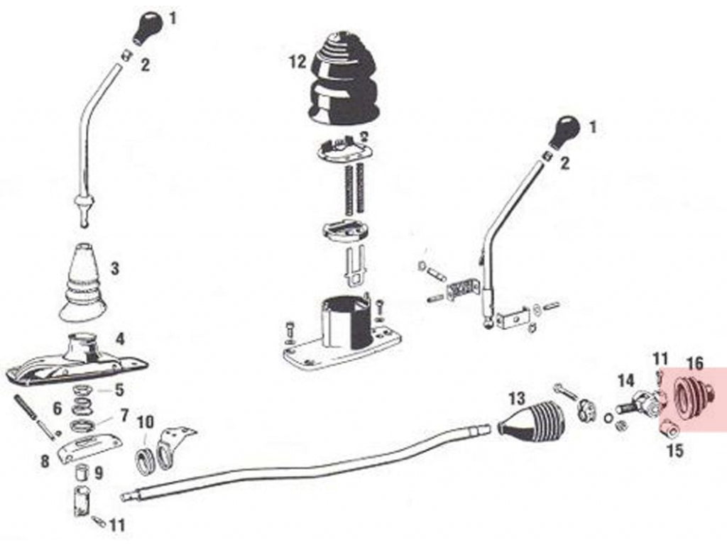 Shifter Coupler Boot