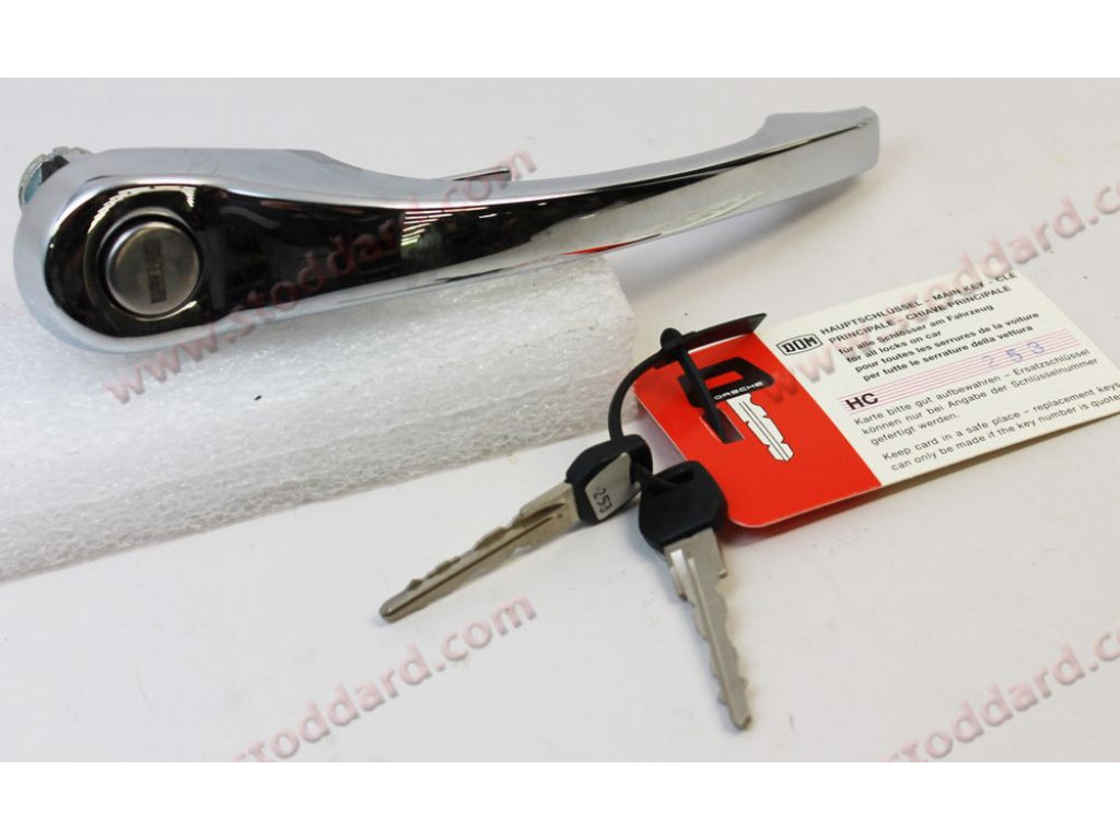 Outer Door Handle, Left, Porsche Classic Part