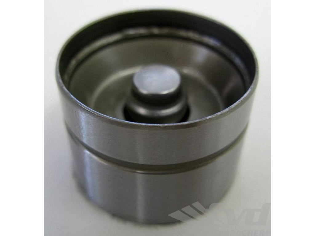 Hydraulic valve tappet exhaust