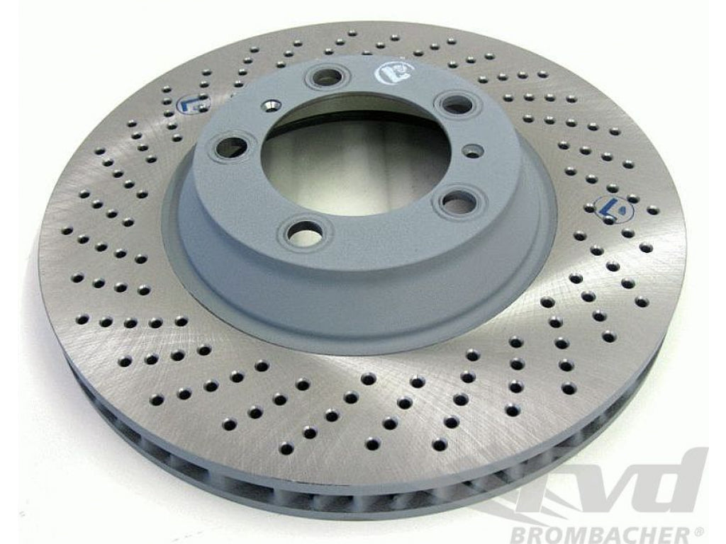 Brake disc 996GT3 cup front left 350x34mm (can replaced ceramic GT3/GT2)