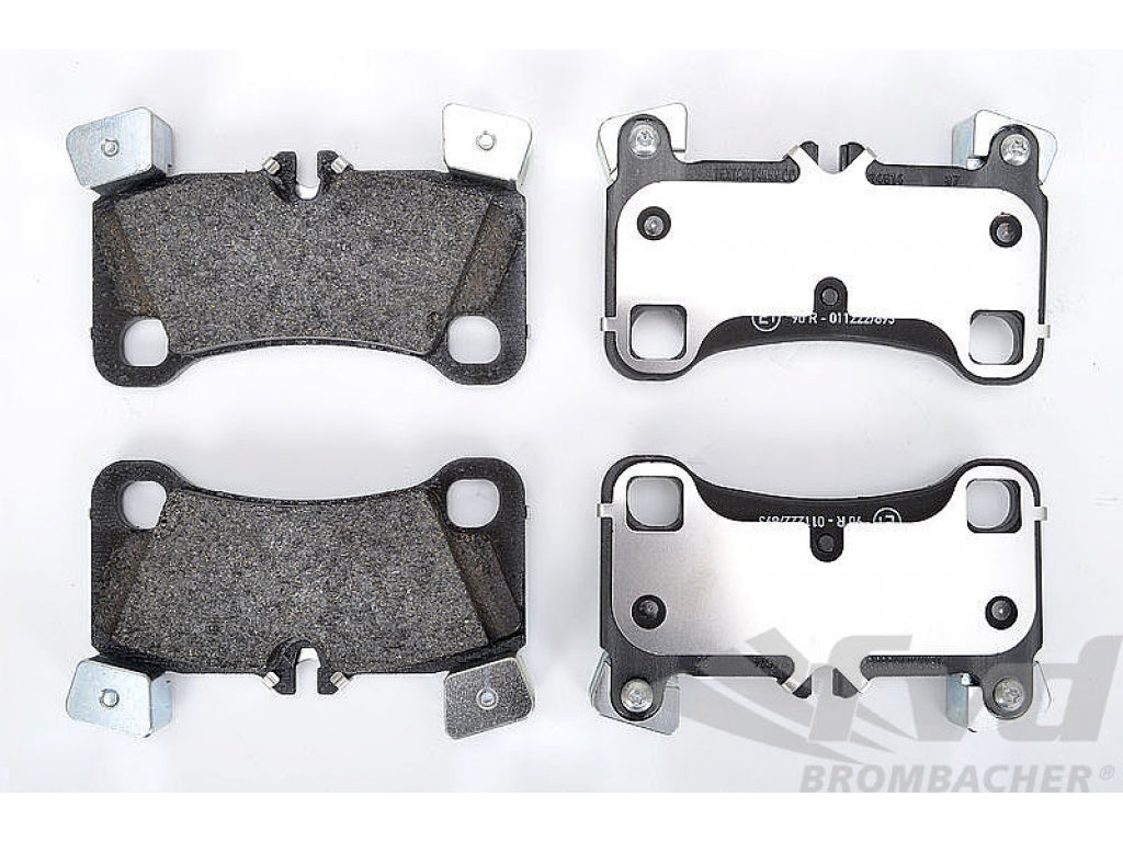 Brake pads rear Cayenne 07-, caliber red 18 (I1KP)