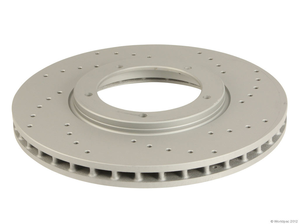 Zimmermann Coated & Cross Drilled Brake Disc - Front