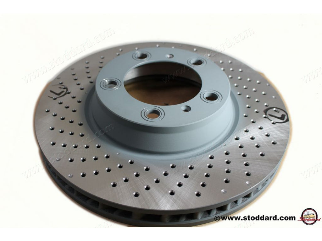 Sebro Brake Disk Rotor Front Left for 996 997 2001-2012  996