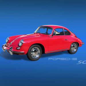Red 356 Coupe - Thumbnail 1
