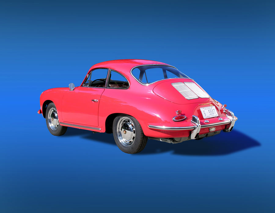 Red 356 Coupe - Image 2