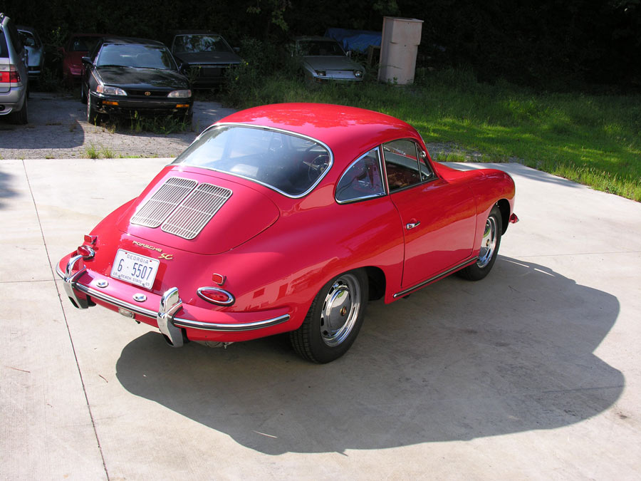 Red 356 Coupe - Image 4
